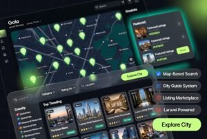 Golo Laravel Directory Listing Theme 1.7.3 – City Travel Guide & Business Marketplace Script