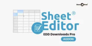 WP Sheet Editor EDD Downloads Pro Addon – Bulk Edit Easy Digital Downloads