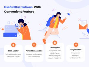 Wakku - Freelance & Work From Home Illustration