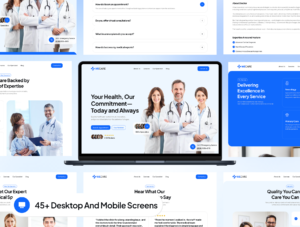WeCare - Healthcare Website Framer Template