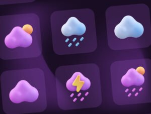 Weather 3D Icon