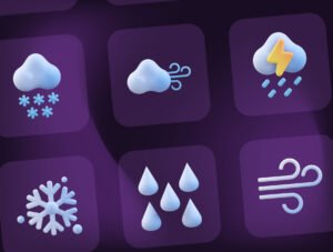 Weather 3D Icon