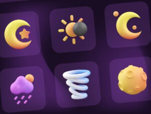 Weather 3D Icon