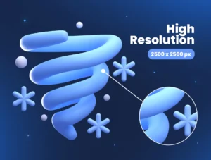 Weather 3D Illustrations
