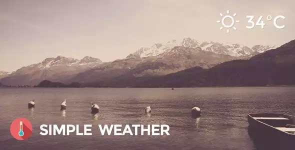 Simple Weather WordPress Shortcode Widget Plugin – Live Weather Forecast Display