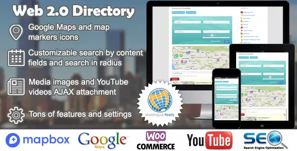 Web 2.0 Directory Plugin for WordPress 2.10.10 – Business Directory & Listings Plugin