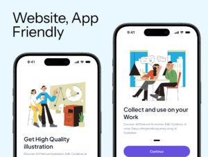 Web & Apps Friendly Illustrations Pack