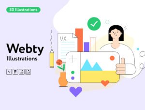 Webty Illustrations