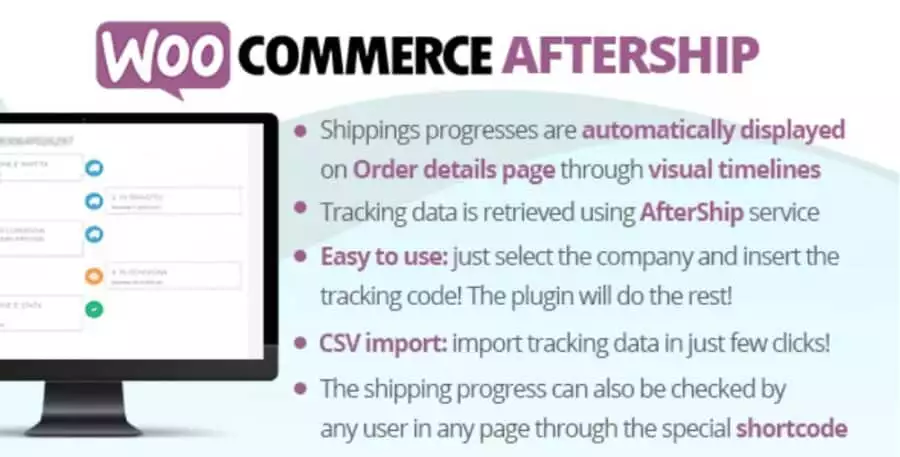 WooCommerce AfterShip – Advanced Shipment Tracking Plugin for WooCommerce