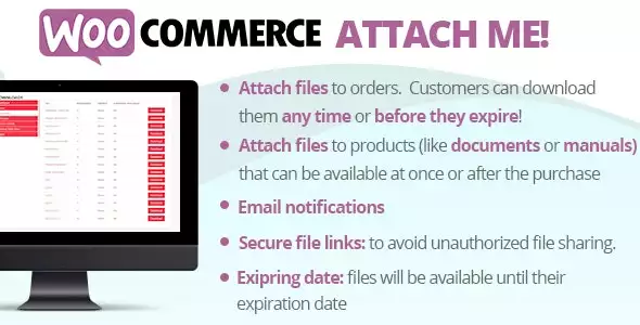 WooCommerce Attach Me – Product, Order & Email File Attachment Plugin