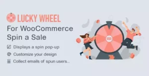 WooCommerce Lucky Wheel – Spin to Win 1.3.11 – Email Capture & Coupon Wheel Plugin