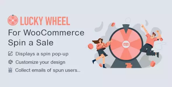 WooCommerce Lucky Wheel – Spin to Win 1.3.11 – Email Capture & Coupon Wheel Plugin