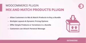 WooCommerce Mix and Match Products Extension – Build Custom Product Bundles & Boxes