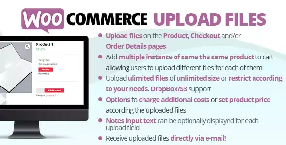 WooCommerce Upload Files – Customer File Upload & Order Attachment Plugin