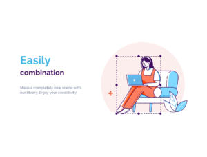 Work From Home Illustration Kit