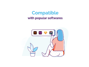 Work From Home Illustration Kit