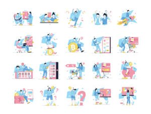 Work Hard Illustrations