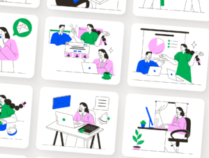 Working Culture Illustration KIT