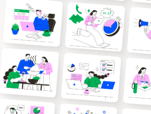 Working Culture Illustration KIT