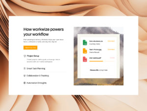 Workwize — Project Management Template