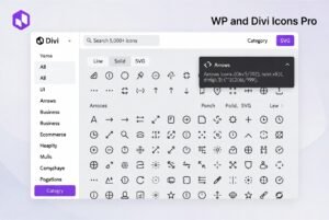 WP and Divi Icons Pro – WordPress Icon Library Plugin for Divi