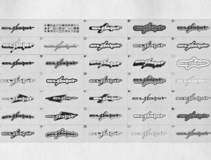 Y2K 240 SHAPES BADGES & GRAPHIC STYLES