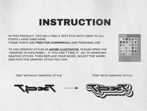 Y2K 240 SHAPES BADGES & GRAPHIC STYLES