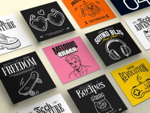 Y2k Doodles Set
