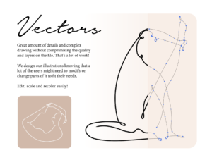Yoga Continuous Line Illustrations