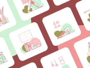 Yoga Poses Illustration Pack