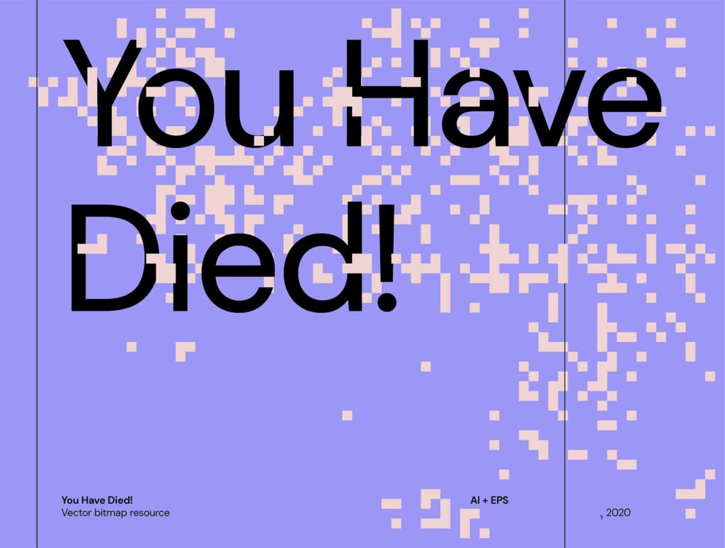 You Have Died Illustration Pack