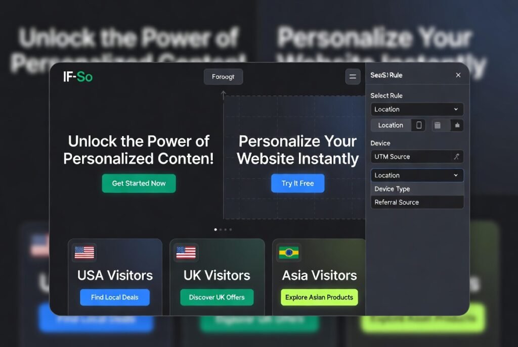 If-So Dynamic Content WordPress Plugin – Personalization & Conditional Content Engine
