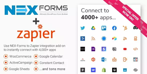Zapier-Integration-for-NEX-Forms Zapier Integration for NEX-Forms – WordPress Workflow Automation Addon