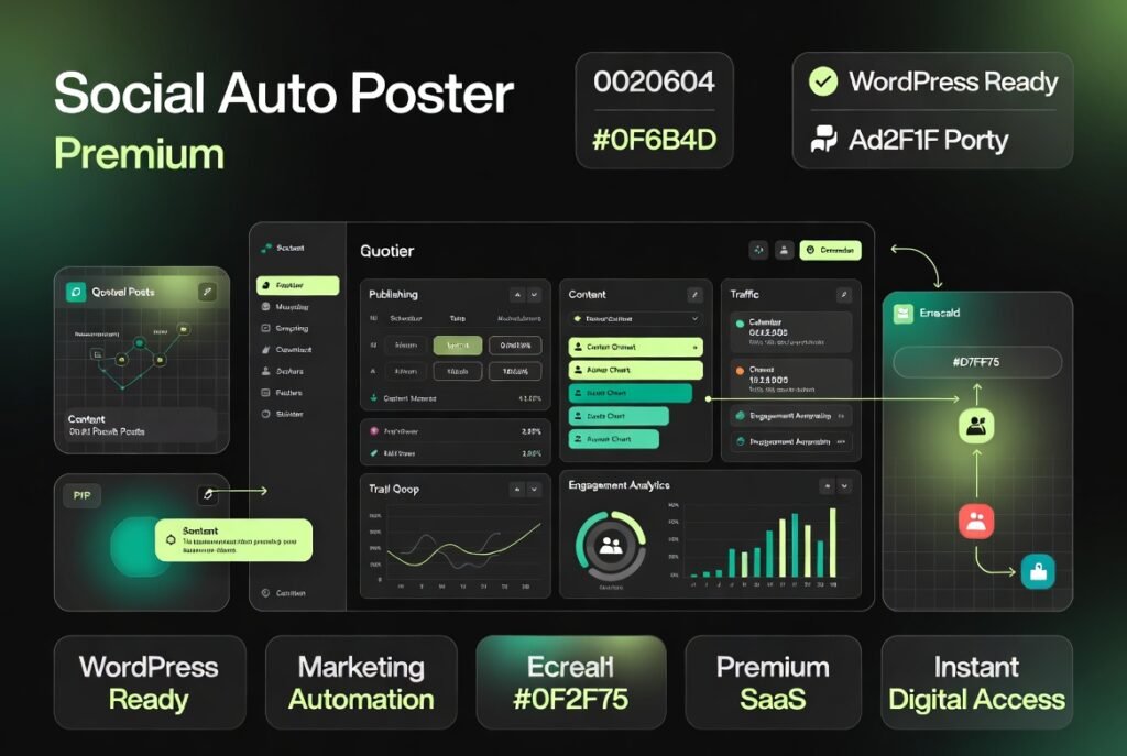 Social Auto Poster Premium – WordPress Scheduler & Marketing Plugin