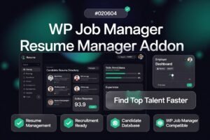 WP Job Manager Resume Manager Addon 2.2.0 – WordPress Resume & Candidate Management Plugin