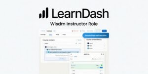 Wisdm Instructor Role for LearnDash – Multi Instructor LMS, Frontend Course Creation & Marketplace Plugin