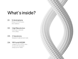 DNA Double Helix 3D Animation – Premium Science Asset