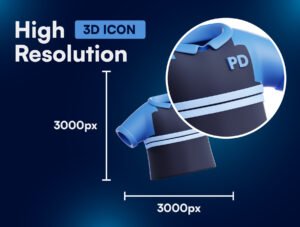 Padel Sport 3D Icon Set – Premium Athletic Assets
