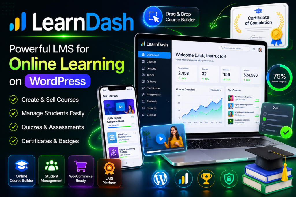 LearnDash LMS – WordPress Learning Management System & Course Builder Plugin