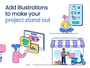 eCommerce Illustration Kit