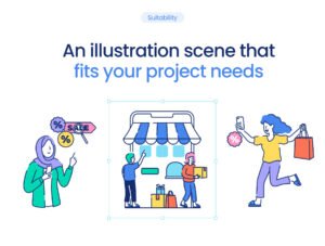 eCommerce Illustration Kit
