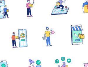 eCommerce Illustration Kit