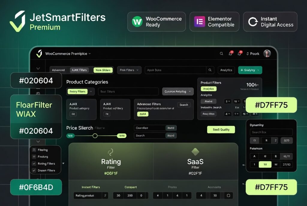 JetSmartFilters Premium – WooCommerce & Elementor Filter Plugin