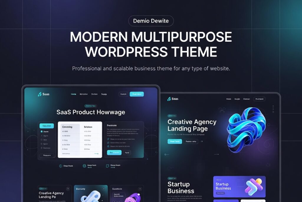 Sandbox – Modern Multipurpose Elementor WordPress Theme for SaaS, Agency, Startup & WooCommerce Websites v1.1.20