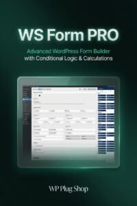 WS Form PRO – Advanced WordPress Form Builder Plugin