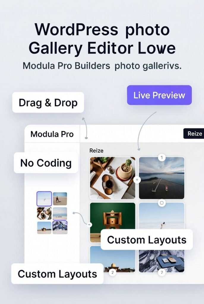 Modula Pro – WordPress Gallery Plugin for Beginners & Non-Technical Users