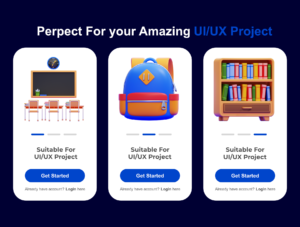 Classroom 3D Icons Pack – Premium Education Assets
