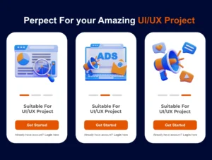 Business Marketing 3D Icons Pack – Premium 3D Assets for UI/UX, SaaS & Startup Design