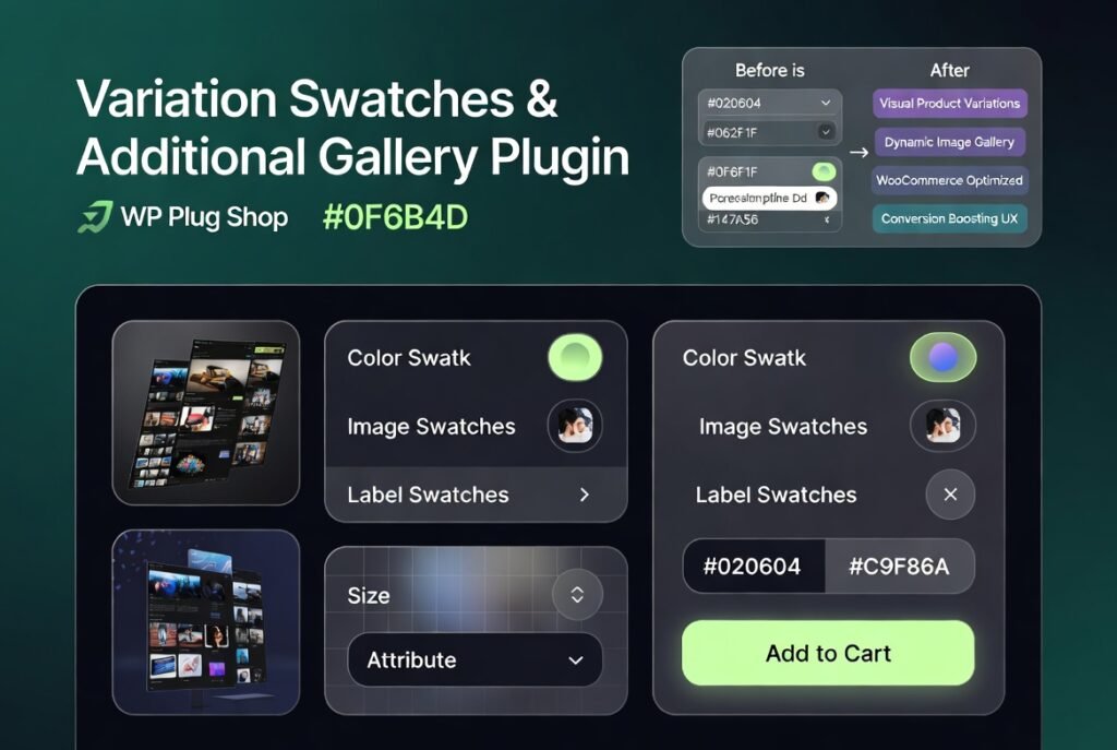 WooCommerce Variation Swatches & Additional Gallery Plugin 5.1.0 – Product UX Enhancer