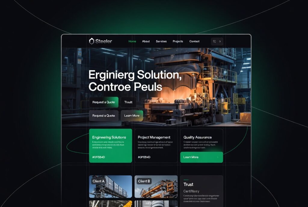 Steeler – Industrial & Manufacturing WordPress Theme for Factory, Engineering & Construction Businesses v3.0